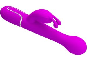 PRETTY LOVE - DEJON VIBRADOR RABBIT 3 EN 1 MULTIFUNCIÓN VIOLETA - Imagen 5