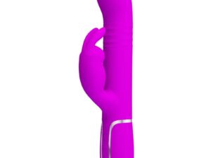 PRETTY LOVE - VIBRADOR COALE RABBIT PERLAS VIOLETA