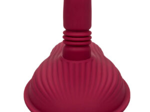 CALEXOTICS - RIDER MASAJEADOR DOBLE MOTOR CONTROL REMOTO ROJO - Imagen 5
