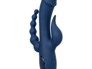 CALEXOTICS - VIBRADOR TRIPLE ORGASM AZUL - Imagen 3