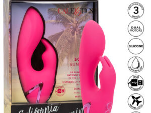 CALEXOTICS - SO. CAL SUSHINE VIBRATOR RABBIT FUCSIA BY CALIFORNIA DREAMING - Imagen 2