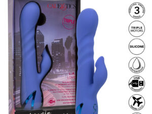 CALEXOTICS - L.A LOVE VIBRADOR  SUCCIONADOR AZUL BY CALIFORNIA DREAMING - Imagen 2