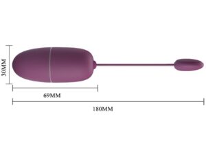 PRETTY LOVE - NYMPH HUEVO VIBRADOR CONTROLADO POR APP LILA - Imagen 5
