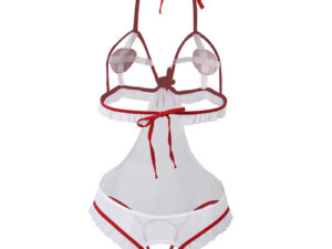 SUBBLIME - DISFRAZ DE ENFERMERA SEXY SIN ENTREPIERNA S/M - Imagen 5