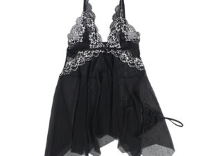 SUBBLIME - BABYDOLL TELA TUL PECHO ENCAJE S/M - Imagen 4
