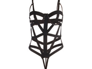 SUBBLIME - BODY SEXY CON RECORTES NEGRO S/M - Imagen 4