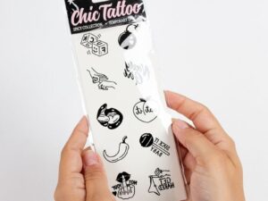 SECRET PLAY - SET DE 10 TATTOOS TEMPORALES SPICY COLLECTION - Imagen 4