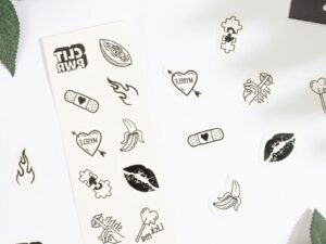 SECRET PLAY - SET DE 10 TATTOOS TEMPORALES CANDY COLLECTION - Imagen 3