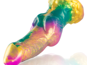 EPIC - IRIS DILDO CON TESTÍCULOS ARCOÍRIS DE PLACER - Imagen 4