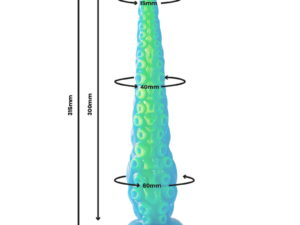 EPIC - SCYLLA DILDO TENTÁCULO FINO FLUORESCENTE TAMAÑO GRANDE - Imagen 3