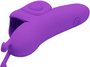 PRETTY LOVE - SNAIL PODEROSO ESTIMULADOR DE DEDO MORADO - Imagen 3