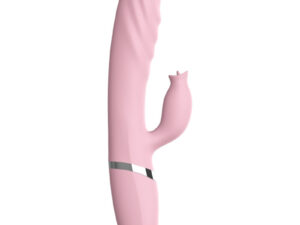 ARMONY - VIBRADOR  THRUSTING CON LENGUA EFECTO CALOR ROSA - Imagen 4