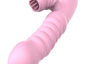 ARMONY - VIBRADOR MULTIFUNCION CON LENGUA ESTIMULADORA EFECTO CALOR ROSA - Imagen 1