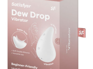 SATISFYER - DEW DROP VIBRADOR LAY-ON BLANCO - Imagen 5