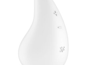 SATISFYER - DEW DROP VIBRADOR LAY-ON BLANCO - Imagen 3