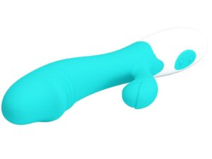 PRETTY LOVE - SNAPPY VIBRADOR PUNTO G VERDE AGUA - Imagen 5