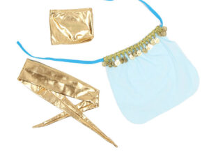 SUBBLIME - SET DE LENCERIA INDIA STYLE AZUL S/M - Imagen 5