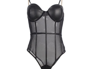 SUBBLIME - BODY TIRANTAS CADENA NEGRO S/M - Imagen 5