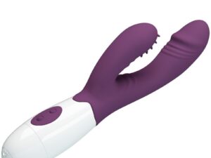 PRETTY LOVE - ANDRE VIBRADOR RABBIT  ESTIMULADOR PUNTO G MORADO - Imagen 4
