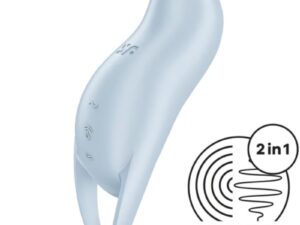 SATISFYER - POCKET PRO 1 ESTIMULADOR CLÍTORIS AZUL CLARO