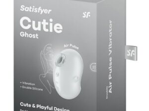 SATISFYER - CUTIE GHOST VIBRADOR LAY-ON BLANCO - Imagen 5