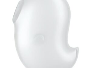 SATISFYER - CUTIE GHOST VIBRADOR LAY-ON BLANCO - Imagen 3