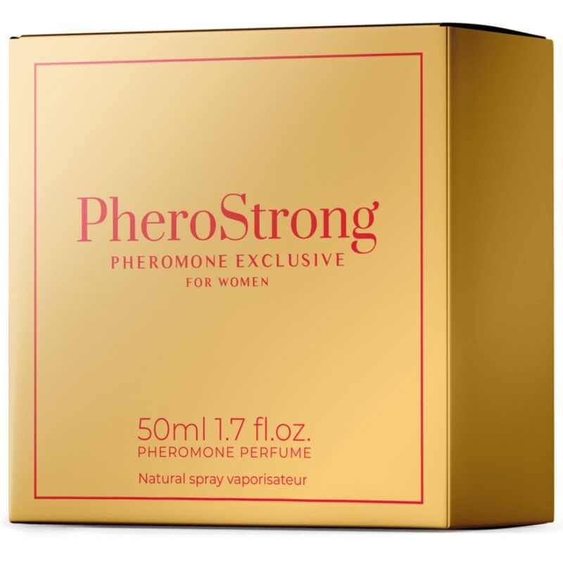 PHEROSTRONG - PERFUME CON FEROMONAS EXCLUSIVE PARA MUJER 50 ML - Imagen 3