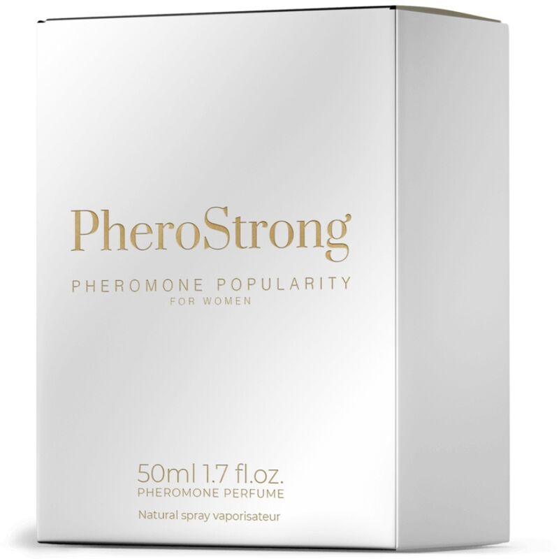 PHEROSTRONG - PERFUME CON FEROMONAS POPULARITY PARA MUJER 50 ML - Imagen 3
