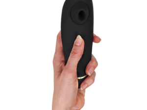 WOMANIZER - PREMIUM 2 ESTIMULADOR DE CLÍTORIS NEGRO - Imagen 4