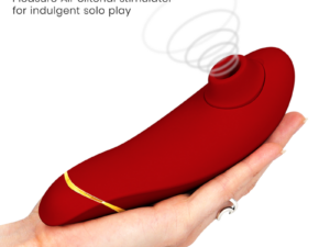 WOMANIZER - PREMIUM 2 ESTIMULADOR DE CLÍTORIS BURDEOS - Imagen 3