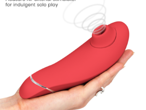 WOMANIZER - PREMIUM 2 ESTIMULADOR DE CLÍTORIS FRAMBUESA - Imagen 3