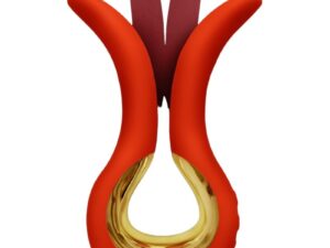 G-VIBE - GVIBE MAXI VIBRADOR CON DOS PUNTAS FLEXIBLES CORAL - Imagen 1