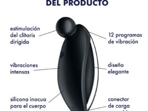 SATISFYER - SPOT ON 2 VIBRADOR LAY-ON NEGRO - Imagen 4