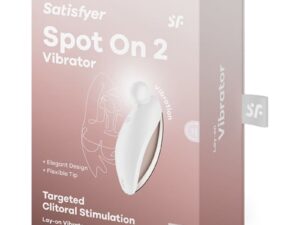 SATISFYER - SPOT ON 2 VIBRADOR LAY-ON BLANCO - Imagen 5