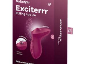 SATISFYER - EXCITERRR VIBRADOR LAY-ON CLÍTORIS FUCSIA - Imagen 5
