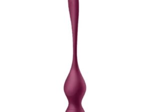 SATISFYER - LOVE BIRDS VARY BOLAS VIBRADORES APP GRATUITA ROJO VINO - Imagen 3