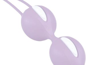 FUN FACTORY - SMARTBALLS DUO BOLAS PELVICAS BLANCO / LILA PASTEL - Imagen 1