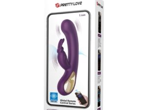PRETTY LOVE - LIAM VIBRADOR RABBIT  ESTIMULADOR PUNTO G MORADO - Imagen 4