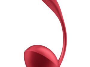 SATISFYER - SHINY PETAL ESTIMULADOR PUNTO G CONTROL REMOTO ROJO APP GRATUITA - Imagen 4