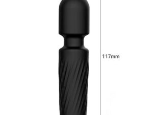 ARMONY - YOUR MAGIC MASAJEADOR  VIBRADOR RECARGABLE 10 VIBRACIONES NEGRO - Imagen 5