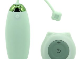 ARMONY - KITTY FUN HUEVO VIBRADOR CONTROL REMOTO 10 VIBRACIONES VERDE - Imagen 1