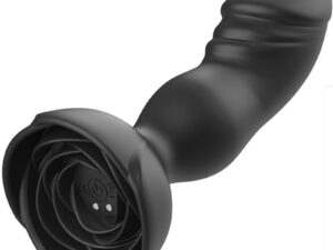 ARMONY - EXTREME A BLOOM ROSA VIBRADOR  PLUG ANAL CONTROL REMOTO NEGRO - Imagen 1