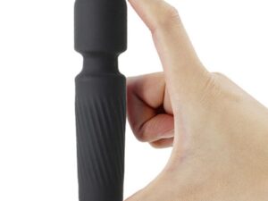 ARMONY - YOUR MAGIC MASAJEADOR  VIBRADOR RECARGABLE 10 VIBRACIONES NEGRO - Imagen 4