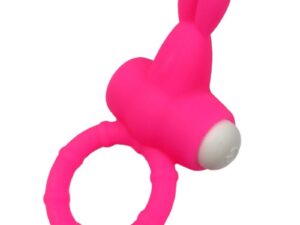 ARMONY - MS BUNNY ANILLO VIBRADOR SILICONA ROSA - Imagen 4
