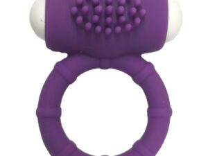 ARMONY - POWER O ANILLO VIBRADOR SILICONA MORADO - Imagen 1