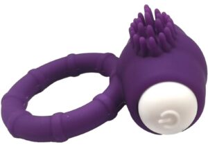 ARMONY - POWER O ANILLO VIBRADOR SILICONA MORADO - Imagen 5