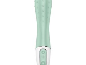SATISFYER - AIR PUMP VIBRADOR 3 INFLABLE PUNTO G MENTA - Imagen 3