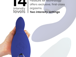 WOMANIZER - DUO 2 ESTIMULADOR AZUL - Imagen 5