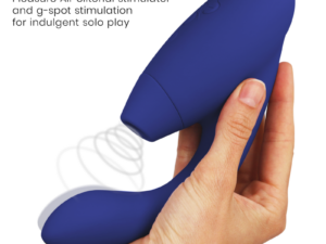 WOMANIZER - DUO 2 ESTIMULADOR AZUL - Imagen 3