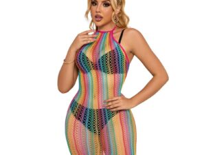 SUBBLIME - 952341 VESTIDO DE REJILLA ARCOIRIS TALLA ÚNICA - Imagen 4